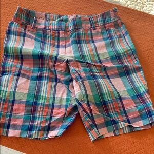 Talbots Multicolor Plaid Women Shorts